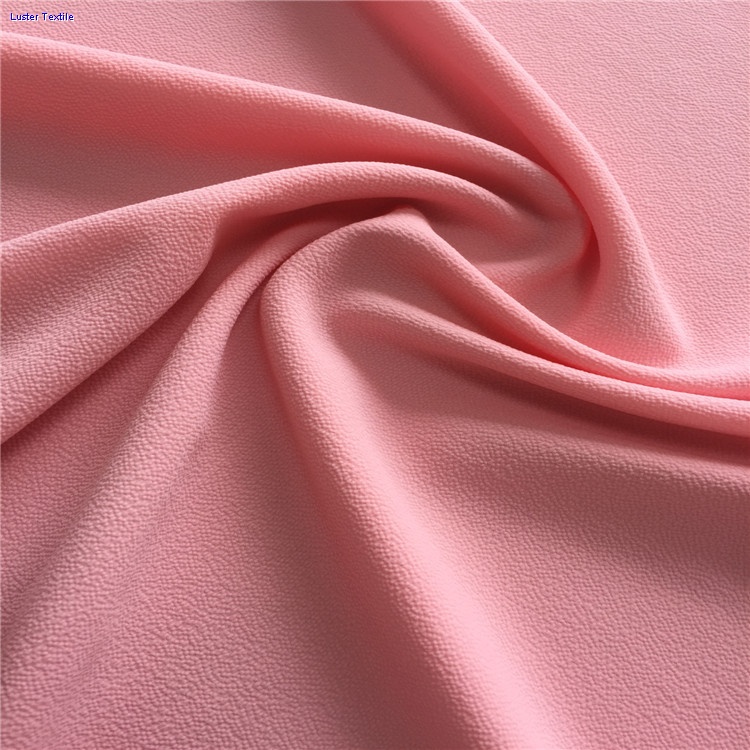 Poly chiffon with spandex